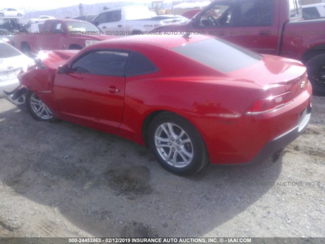 2G1FB1E33F9240664 CHEVROLET CAMARO 2015 - 2