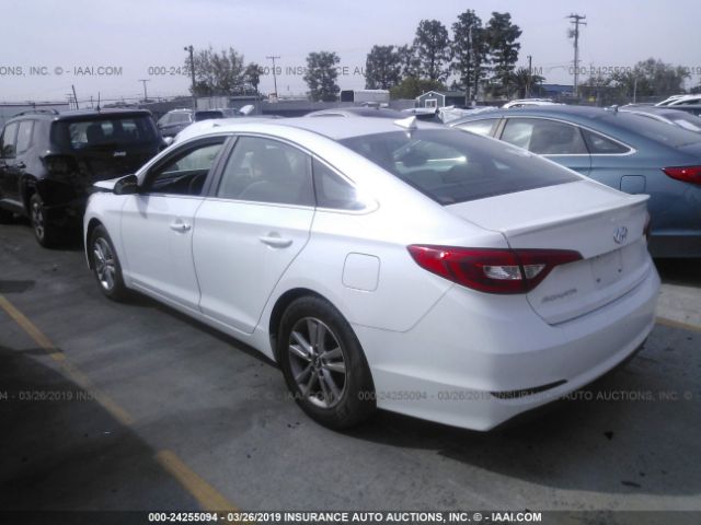 5NPE24AF5GH279341 HYUNDAI SONATA 2016 - 2