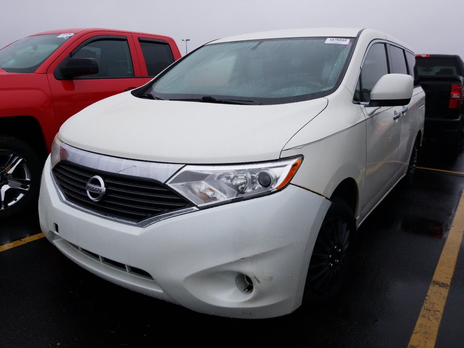 JN8AE2KP7C9036302 Nissan Quest 2012