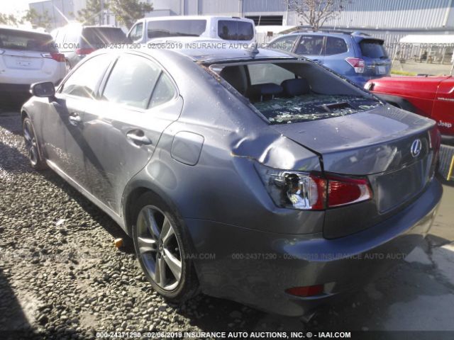 JTHBF5C21C5168933 LEXUS IS 2012 - 2